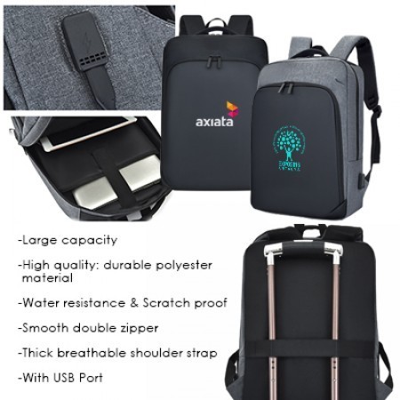 15.6" MEXX Laptop Backpack with USB Port 11
